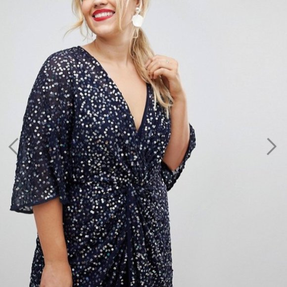 ASOS Curve Dresses & Skirts - ASOS CURVE scatter sequin dress